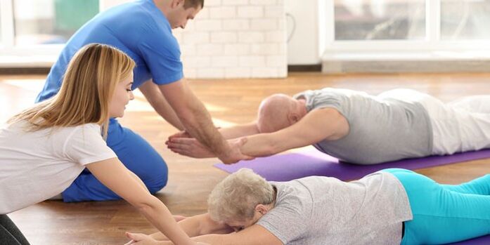 physiothérapie pour l'ostéochondrose